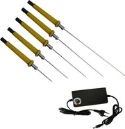 Taglierino a spillo elettrico 36W coltello caldo - Penna per tagliare schiuma con alimentazione a commutazione - Adatto per schiuma Katoen KT Board (5 pezzi) schiuma cartone.