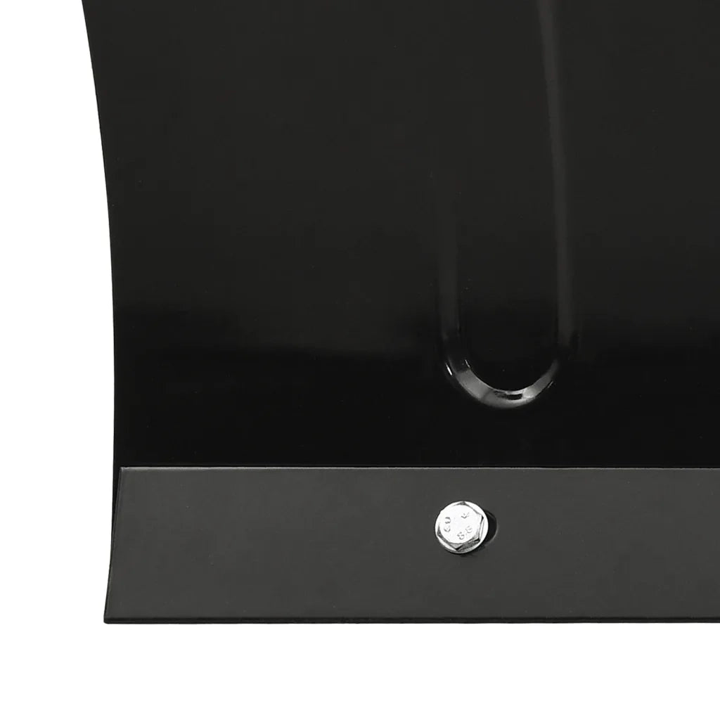 Spazzaneve per Muletto 150x38 cm Nero 153130
