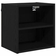 Armadio pensile | Mobile da Cucina Rovere Nero 40 x 29,5 x 40 cm Legno multistrato