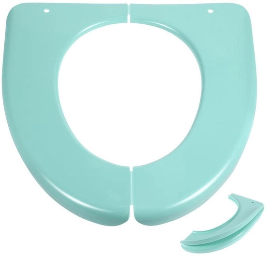 Bracciale per la toilette - Opvougbile - Per bambini - Per anziani - Adatto per bagni con sedile ovale - Dimensioni 40 x 38 cm - Copriporta per il water