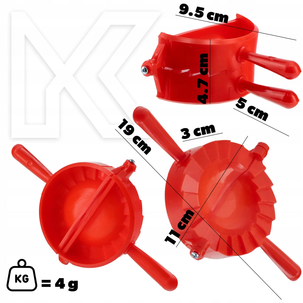 KADAX Stampo per ravioli Tagliaragnoli Macchina per ravioli