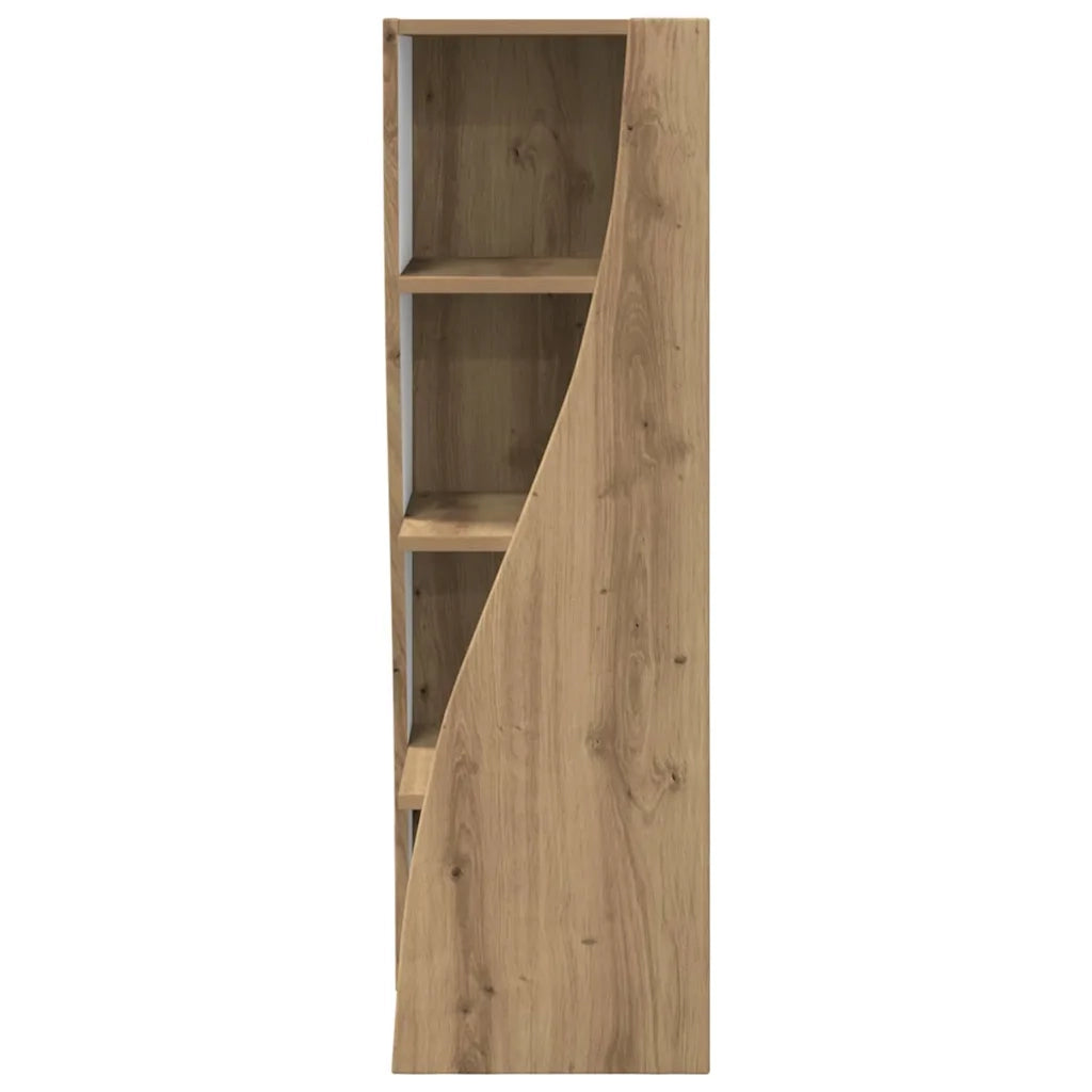 Mobile angolare Rovere artigianale 32x32x102cm