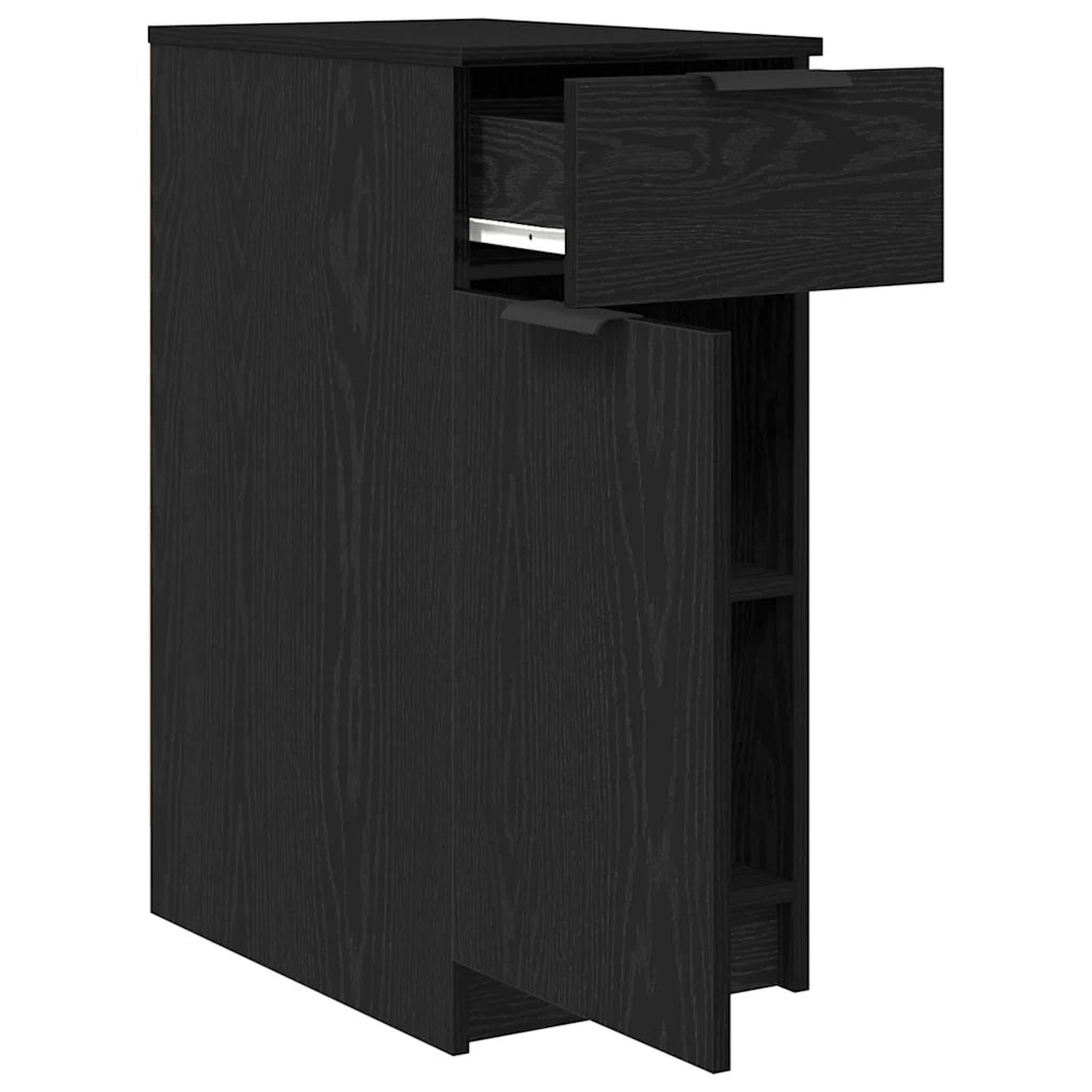 Mobile per Ufficio Rovere Nero 33 x 50 x 75 cm 862103