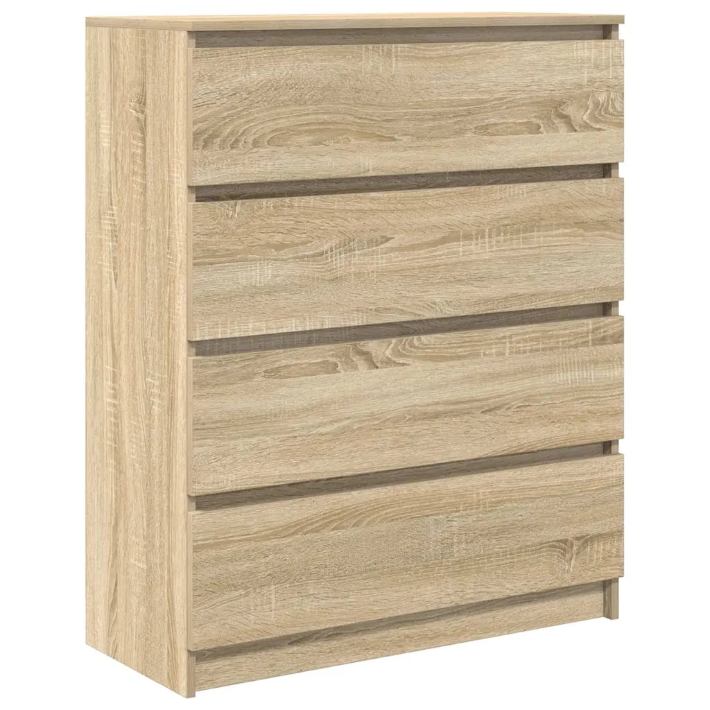 Credenza-Buffet-Armadio da cucina Rovere Sonoma 80x35x99 cm in Legno Multistrato