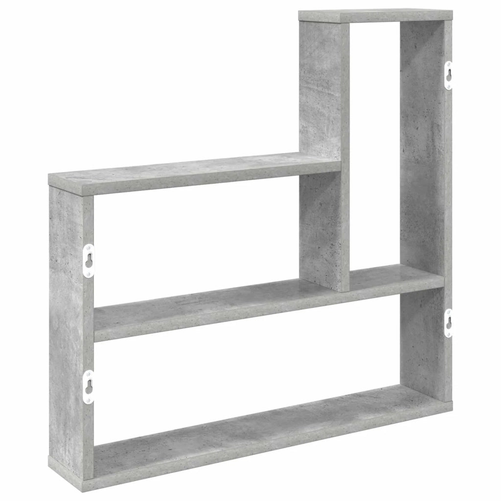 Scaffale da parete Grigio Cemento 60 x 11 x 60 cm 8012167