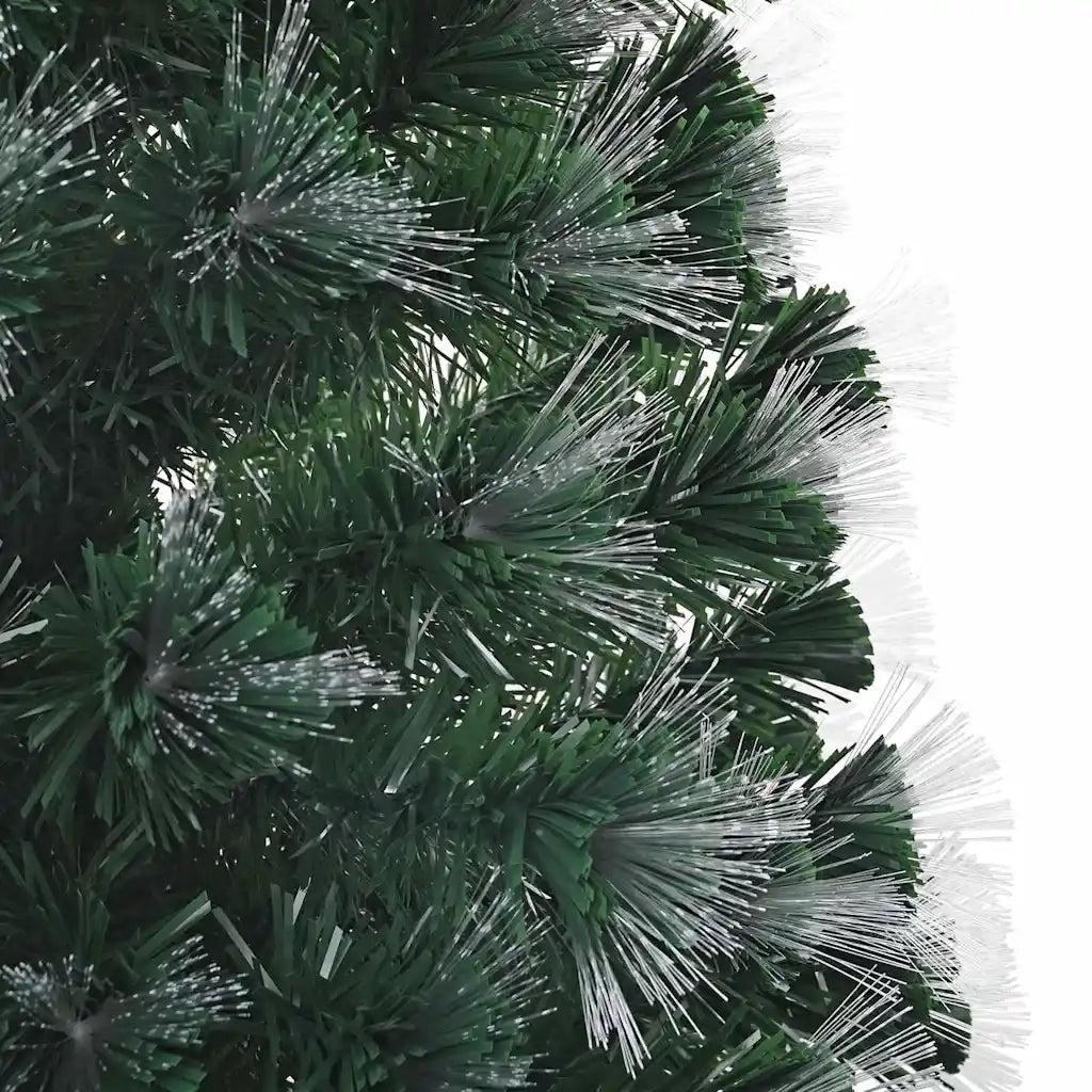 Albero di Natale artificiale con 250 LED Verde 210 cm PVC