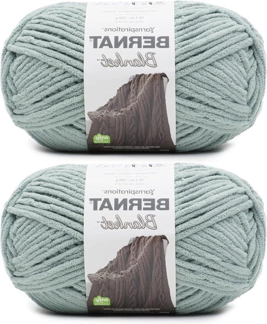 Filato Verde Scuro - 2 Pacchi da 300g | Filato Super Bulky - 220 Iarde di Poliestere