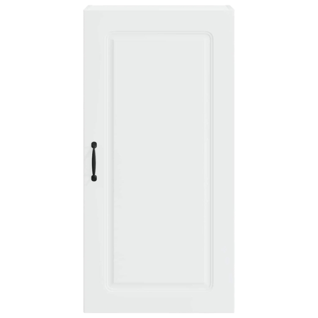 Mobile da cucina rettangolare moderno con ampio spazio contenitivo 50 x 31 x 100 cm in legno composito bianco 02_0053803