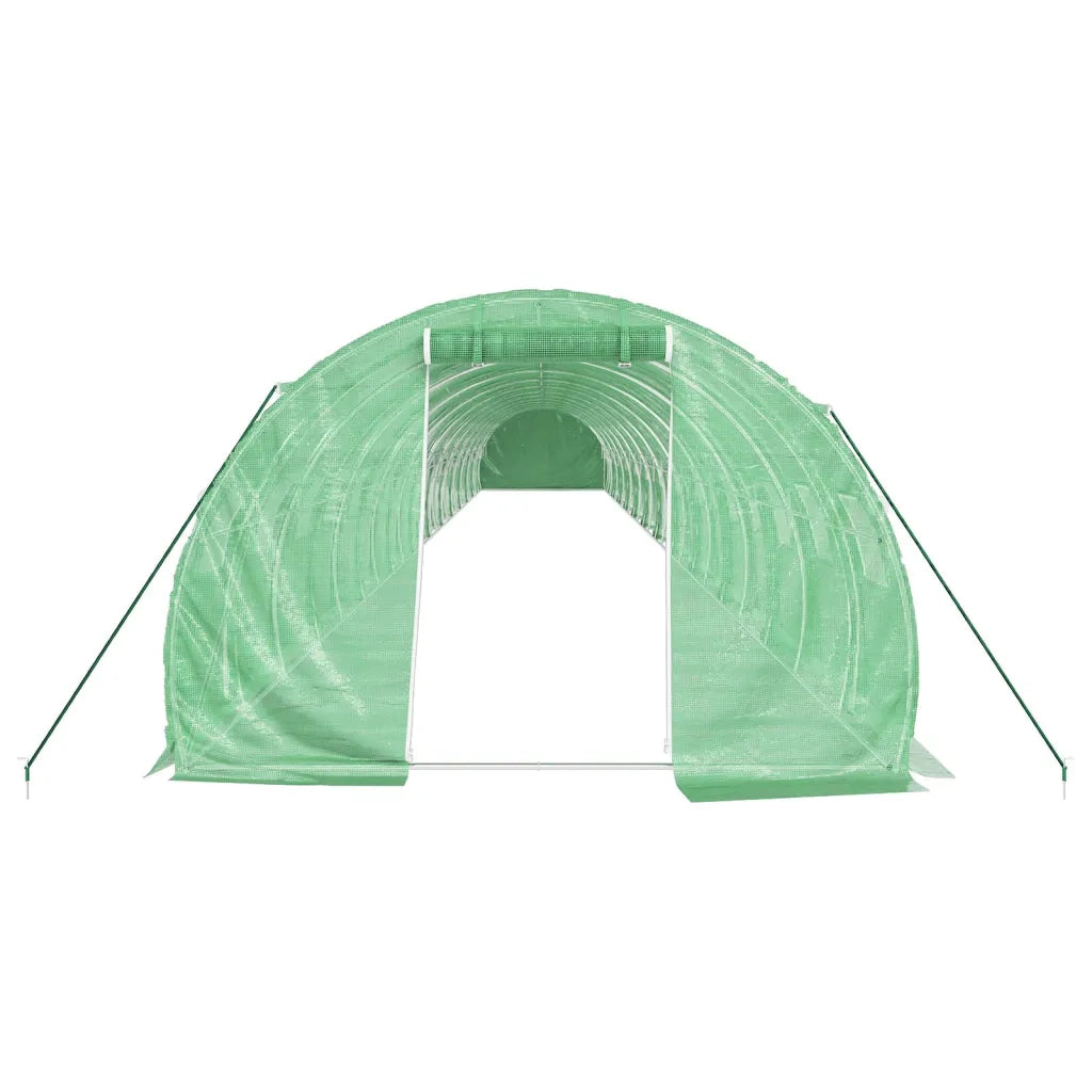 Serra con Telaio in Acciaio Verde 72 mÂ² 24x3x2 m
