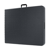 Levante - Tavolo Da Giardino Portatile 180X75 Cm - Nero
