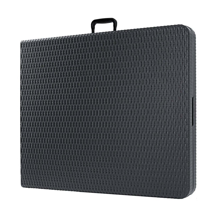 Levante - Tavolo Da Giardino Portatile 180X75 Cm - Nero