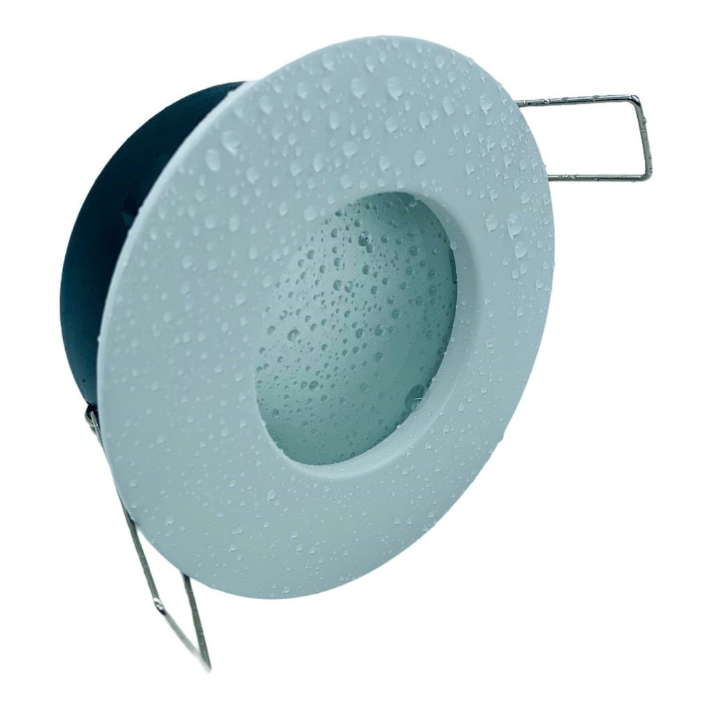 Faretto Led da incasso per bagno box doccia lampada RGBW 5W GU10 cromoterapia