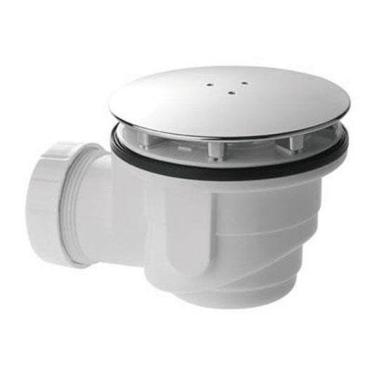 Piletta doccia piastra cr.d.120 uscita sc. 40 per piatto foro 90