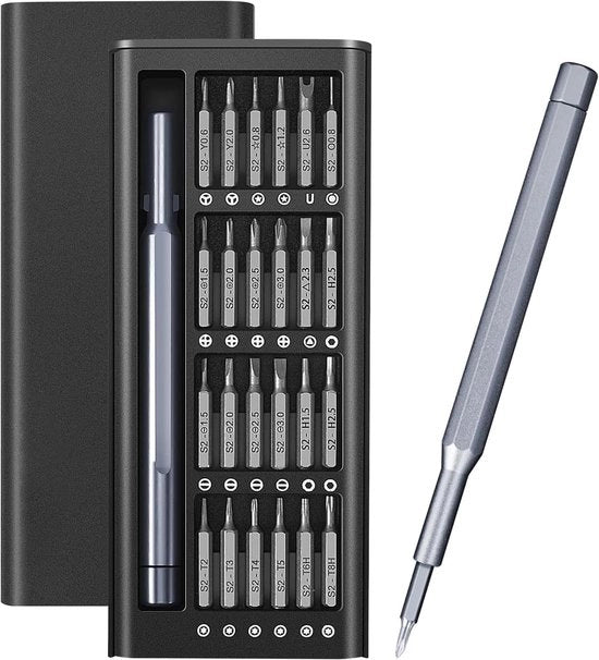 Set di chiavi 25 in 1, attrezzi per riparazioni mini magnetici professionali