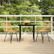 Set da Pranzo da Giardino 3 pz in Polyrattan 3157873