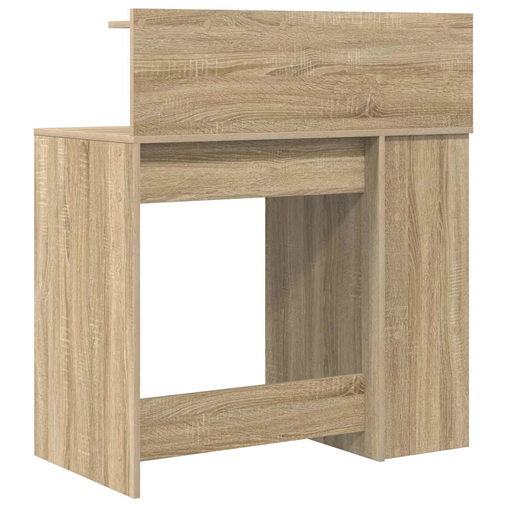 Scrivania Rovere Sonoma 90 x 48 x 101,5 cm Legno multistrato 869524