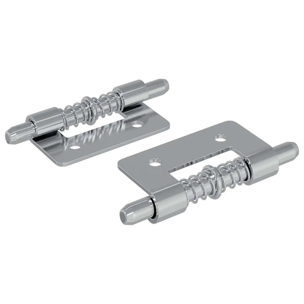 Chiusura 2 pz Argento 46 x 17 x 1,2 mm Acciaio CFW9484512
