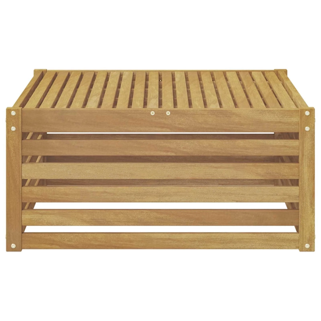 Tavolo da Esterno Legno di Acacia Massello Bianco CFW2867171