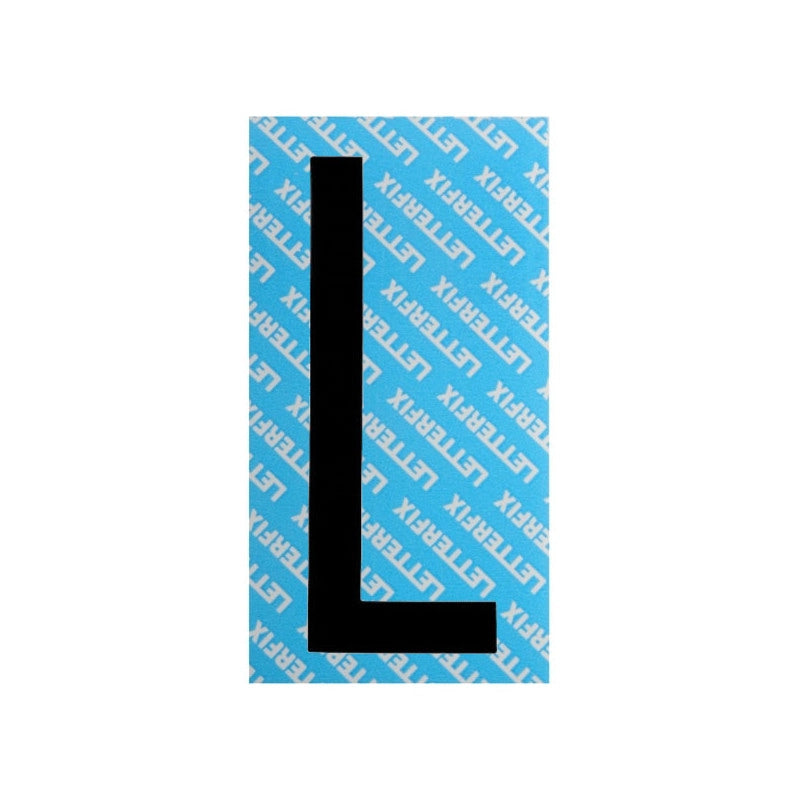 Lettera Adesiva Nera Serie T80 L Letterfix