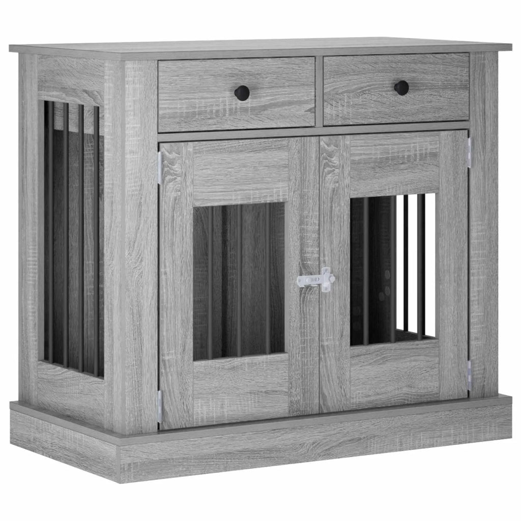 Mobile da cassa per cani Sonoma grigio 90 x 47,5 x 80 cm 8014776