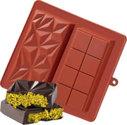 Forma a forma di cioccolato per ripieni di panini - Silicone, modello non specificato, snack, fai da te stesso