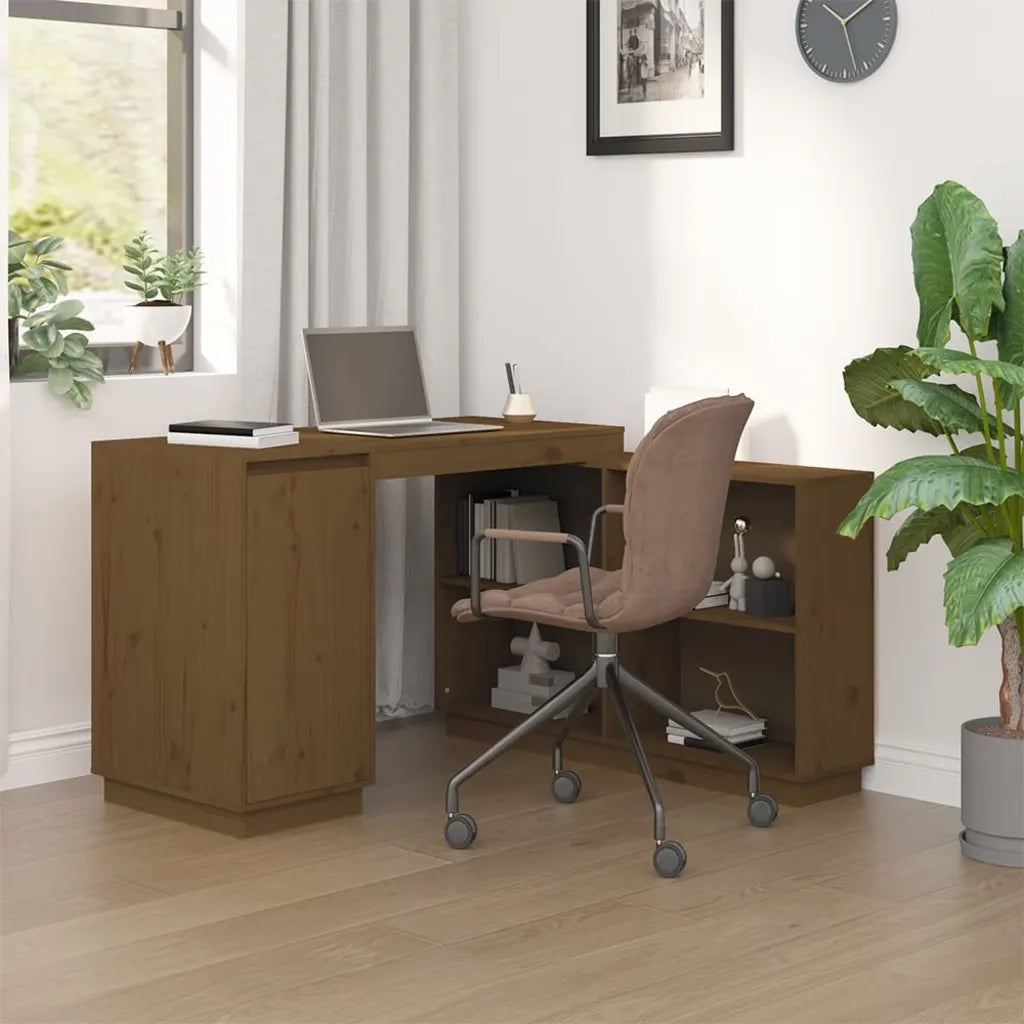 Scrivania ambra 110x50x75 cm in Legno Massello di Pino 814507