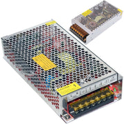 Trade Shop - Alimentatore Stabilizzato 12v 10 Ampere Trasformatore 120 Watt 110-230v S-10aa -
