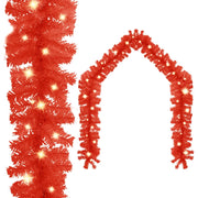 Ghirlanda Natalizia con Luci a LED 5 m Rosso