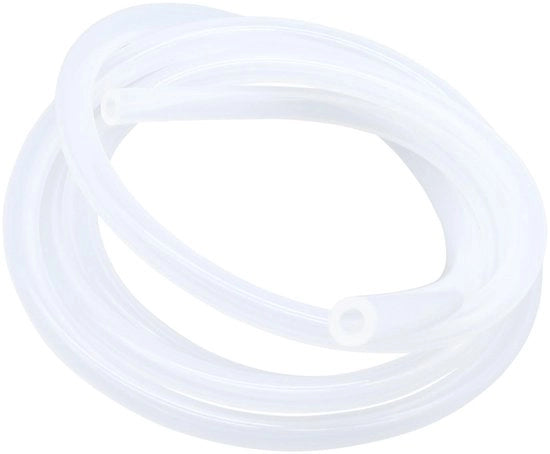 Slang in Silicone con ID 6mm x OD 10mm - Slang Flessibile - Slang per Alimenti - Slang Transparente - Resistente alle Alte Temperature - Facile da Pulire