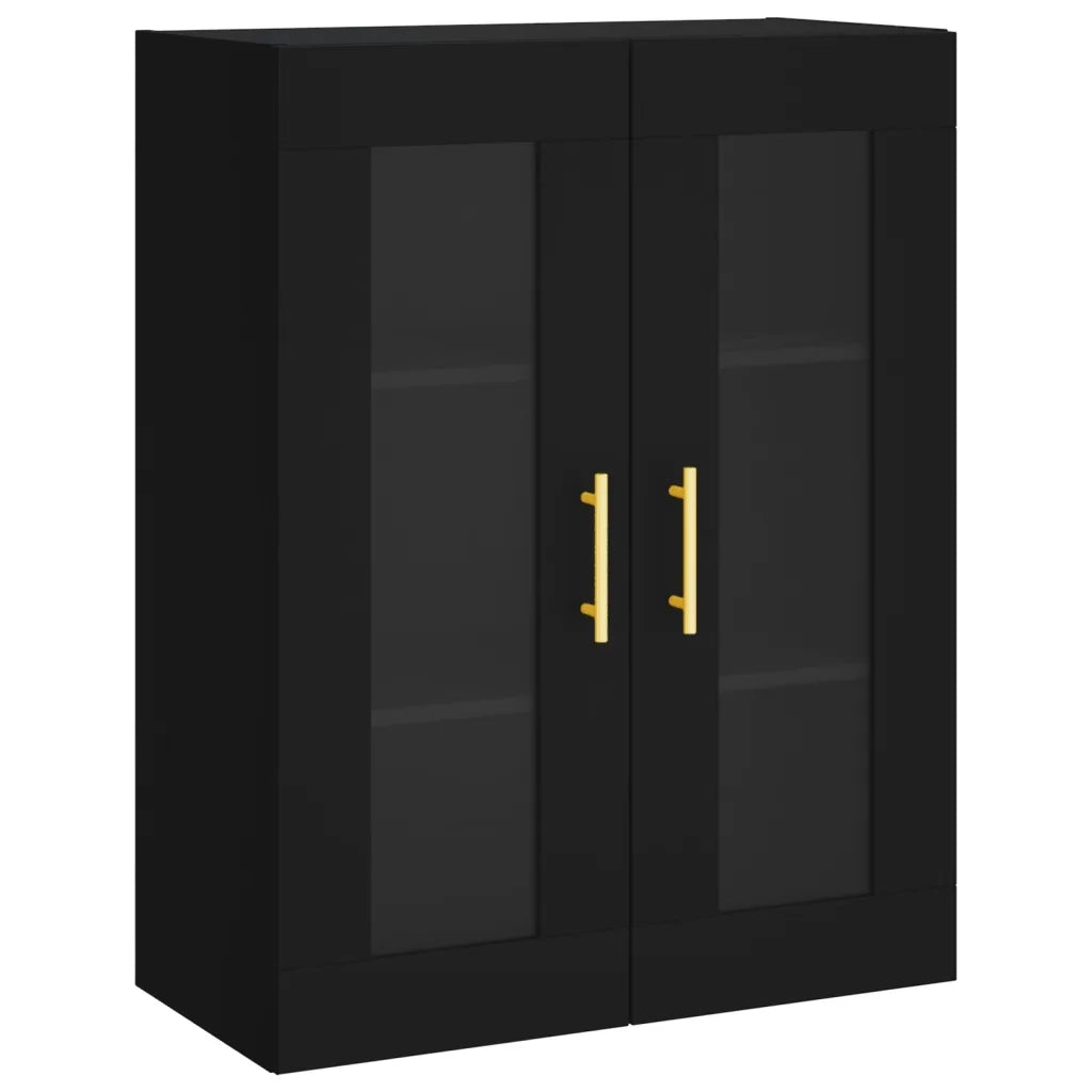 Mobile a Parete Nero 69,5x34x90 cmcod mxl 103724