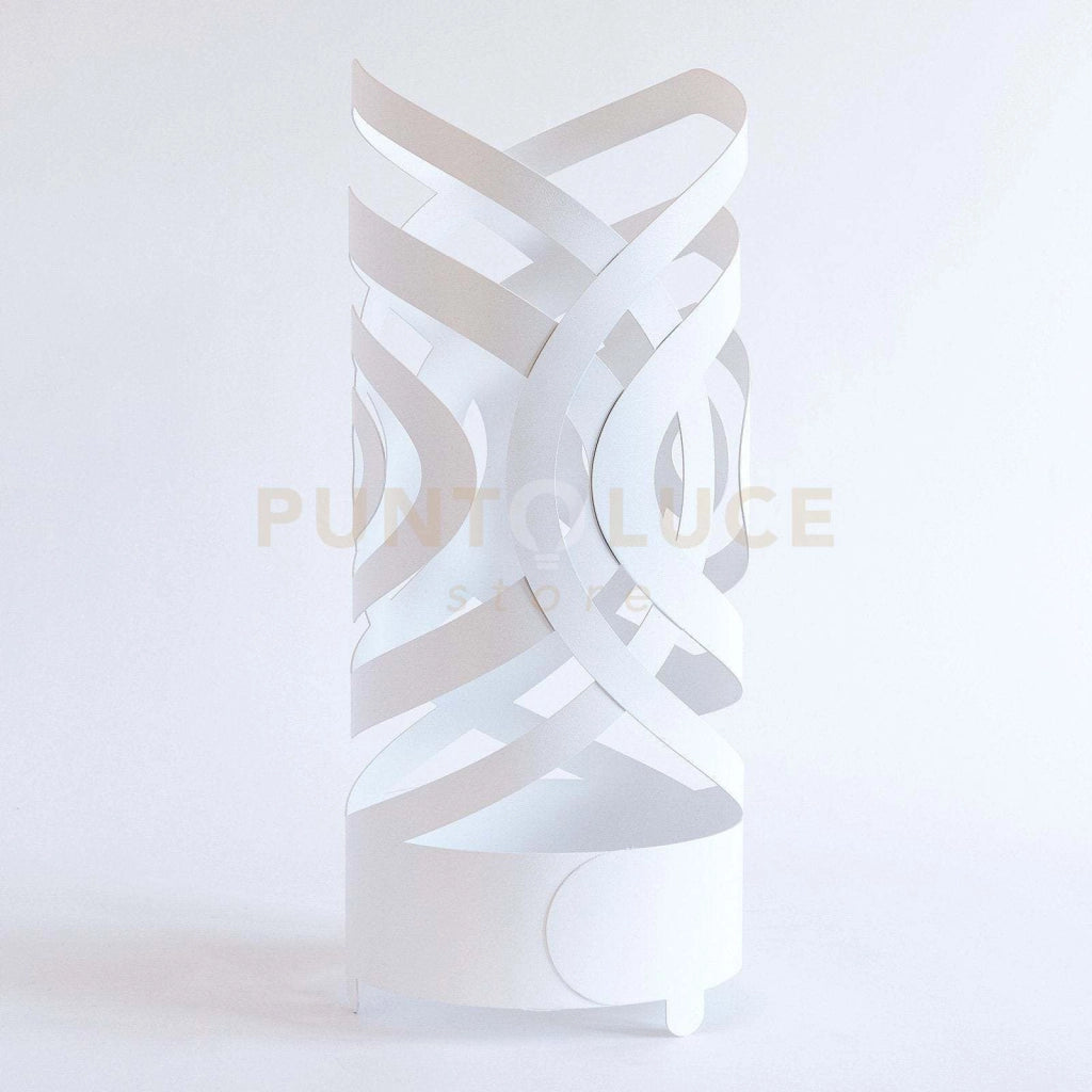 Portaombrelli moderno Optical Bianco