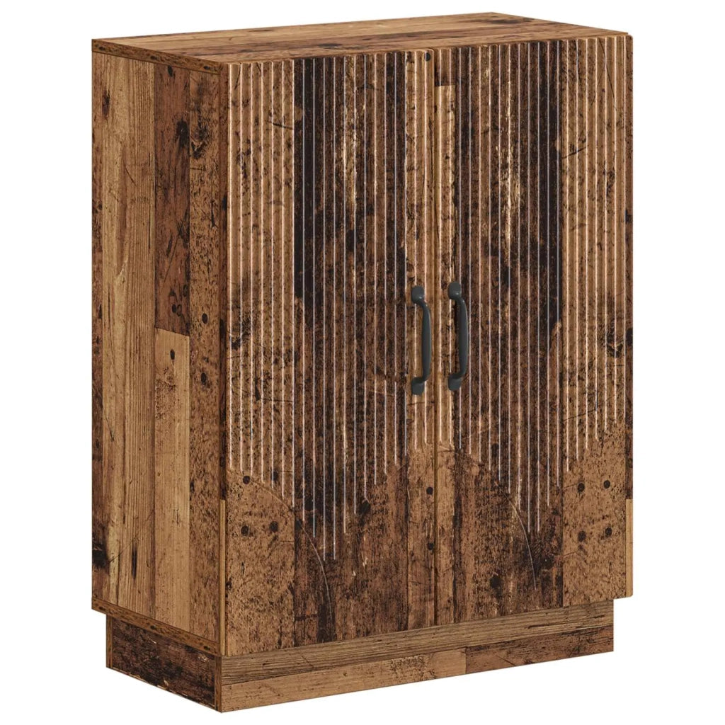 Set di Armadi da Bagno da 2 Pezzi HOORN Legno antico 3417637