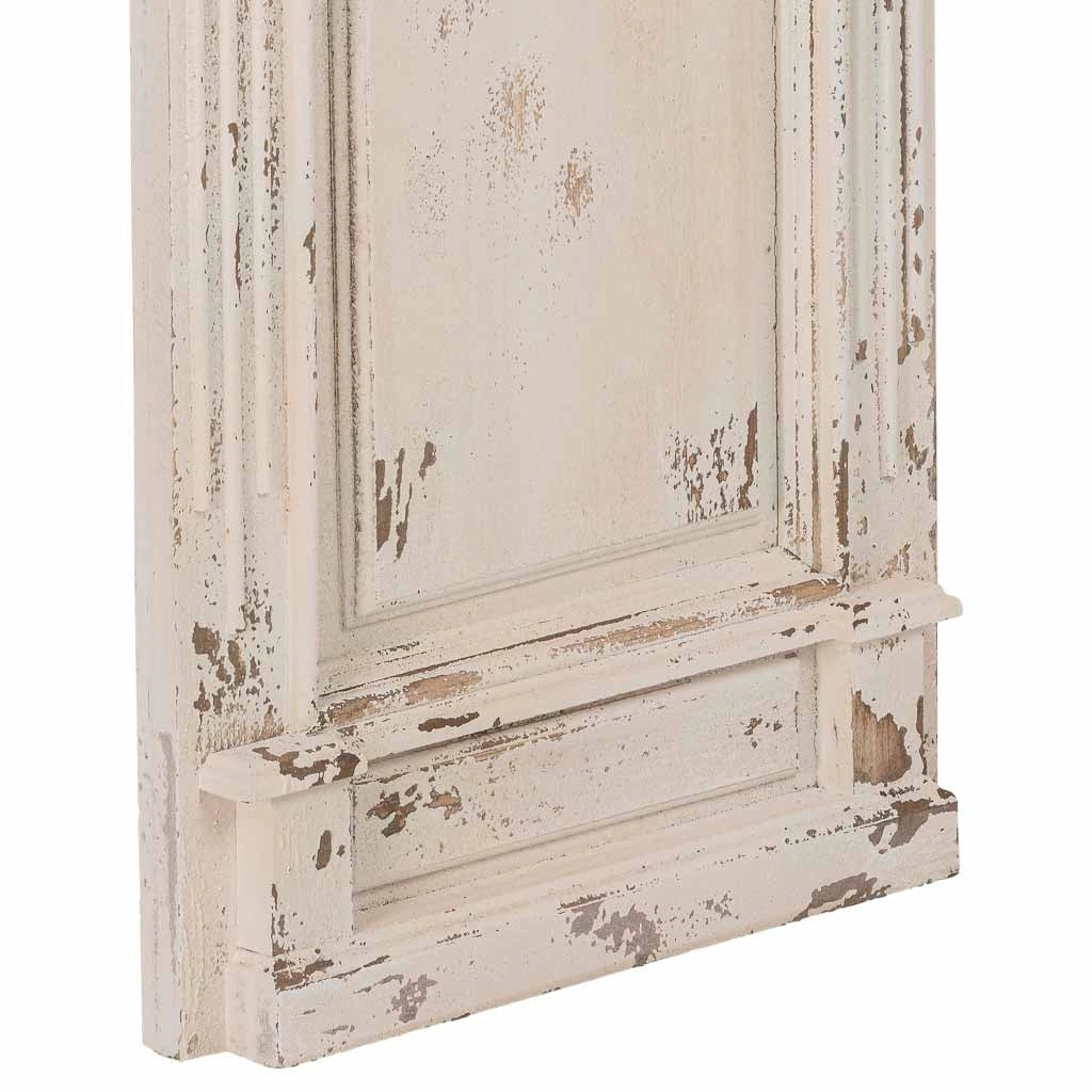 Pannello in legno marrone invecchiato 50x12x185h cm
