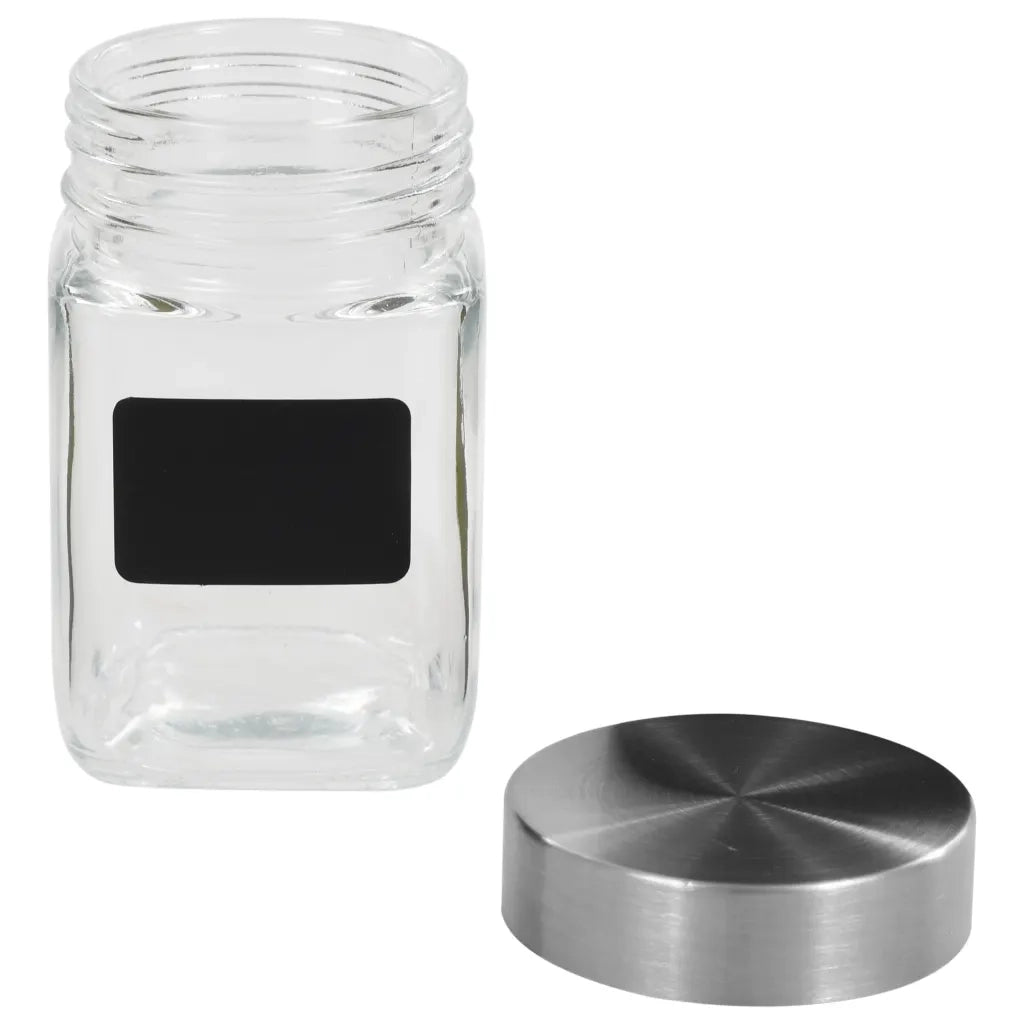 Barattoli in Vetro con Adesivo 24 pz 300 ml CFW7754166