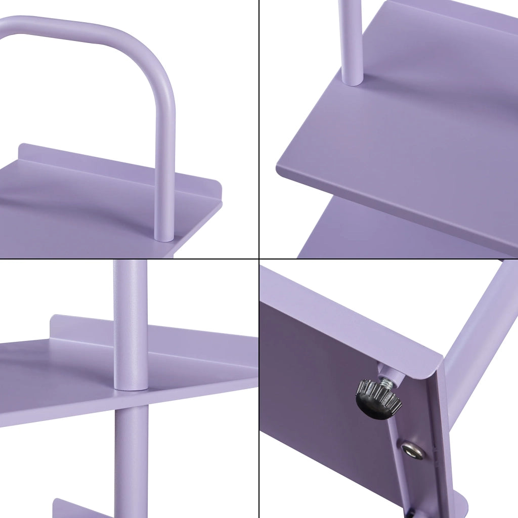 Scaffale dal design senza tempo per soggiorno/camera da letto mobiletto portascarpe per bambini acciaio viola 03_0011324