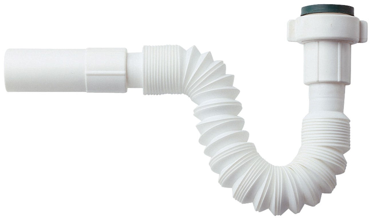 Canotto flessibile estensibile bianco 1x1/4 x diam. mm 32/40