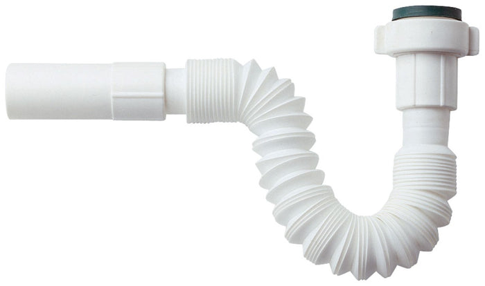 Canotto flessibile estensibile bianco 1x1/4 x diam. mm 32/40