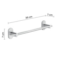 Portasalviette 35 cm in acciaio inox e Cromall 5321-45 Gedy serie FEBO Cromato