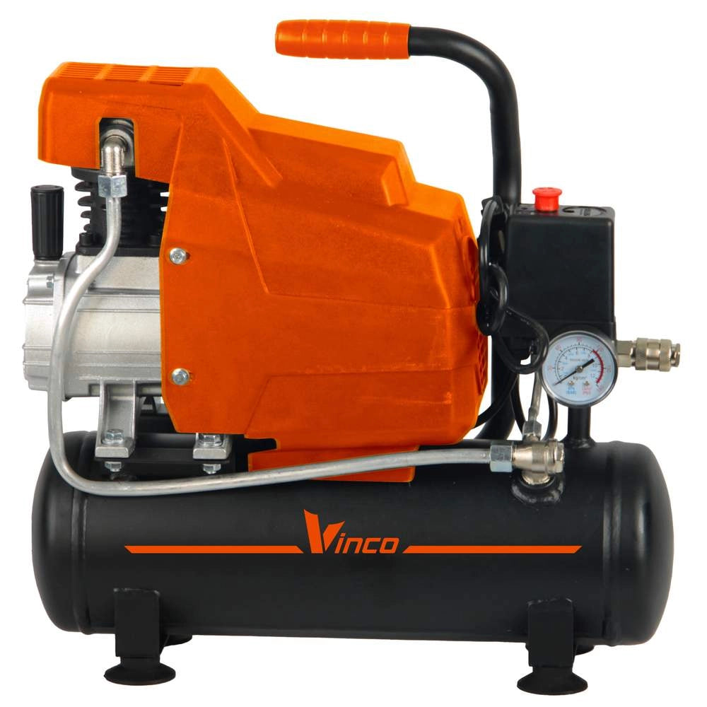 Compressore Lubrificato Vinco 8l 1hp 0,75 Kw Compatto