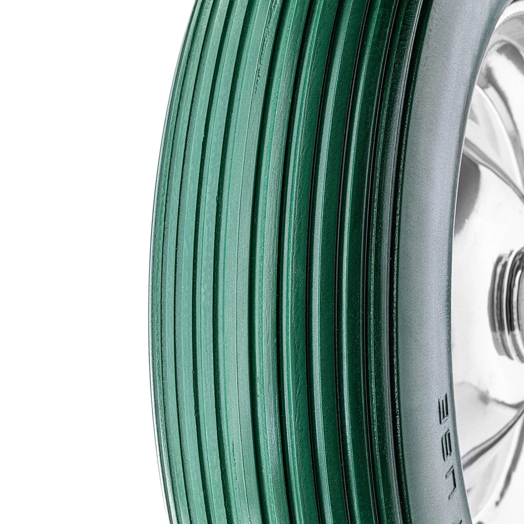 KADAX Kółka do taczek 4.00-8 PU 551030 zielone K16351 + ŚRUBY