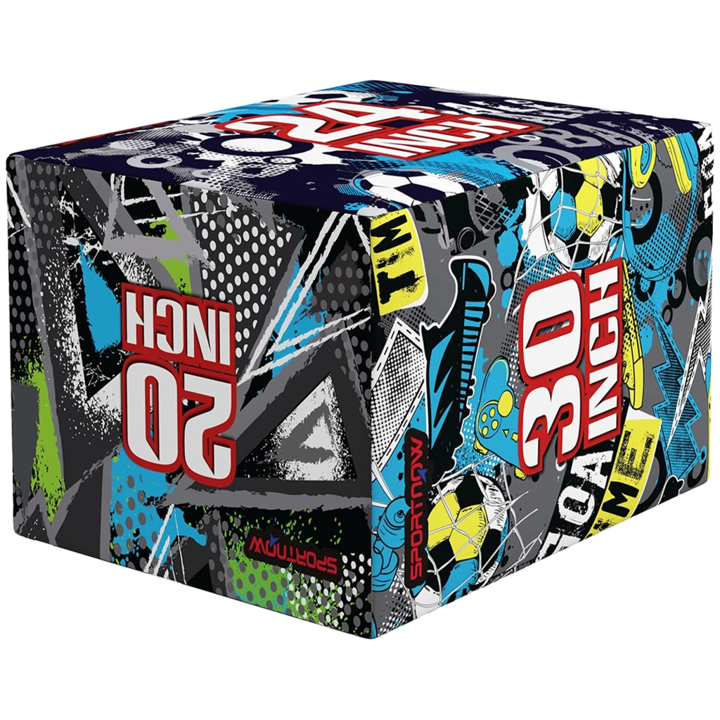 Plyo Box 3 Altezze Antiscivolo ¨C Zephmum ¨C 76x61x51cm