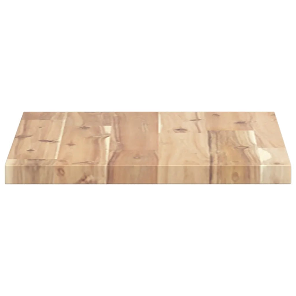 vidaXL Mensole da Parete 3 pz 40x30x2 cm Legno Acacia Non Trattato