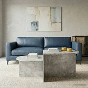 Tavolino da salotto Grigio Cemento 100 x 50 x 40 cm 8001049