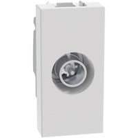 Presa TV coassiale passante terminale Bticino MatixGO 1 modulo bianco JW4202P10
