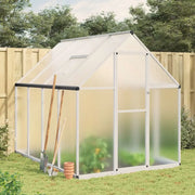 Telaio Serra con Base Argento 224x169x195 cm in Alluminio 4005834