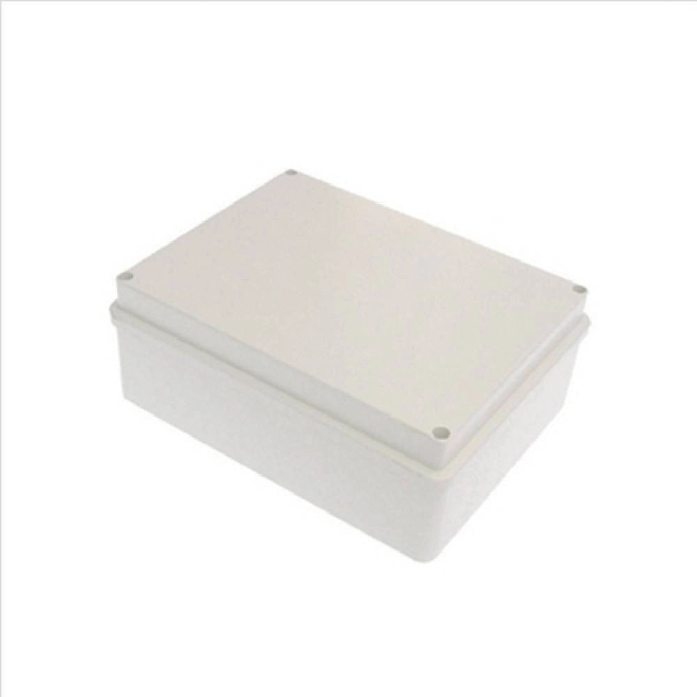 Trade Shop - Cassetta Scatole Derivazione Stagne Pareti Lisce Coperchio Viti Ip56 120x80x50mm -