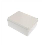 Trade Shop - Cassetta Scatole Derivazione Stagne Pareti Lisce Coperchio Viti Ip56 120x80x50mm -