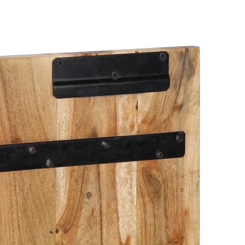 Testiera | Testata 140 cm in Legno Massello di Acacia
