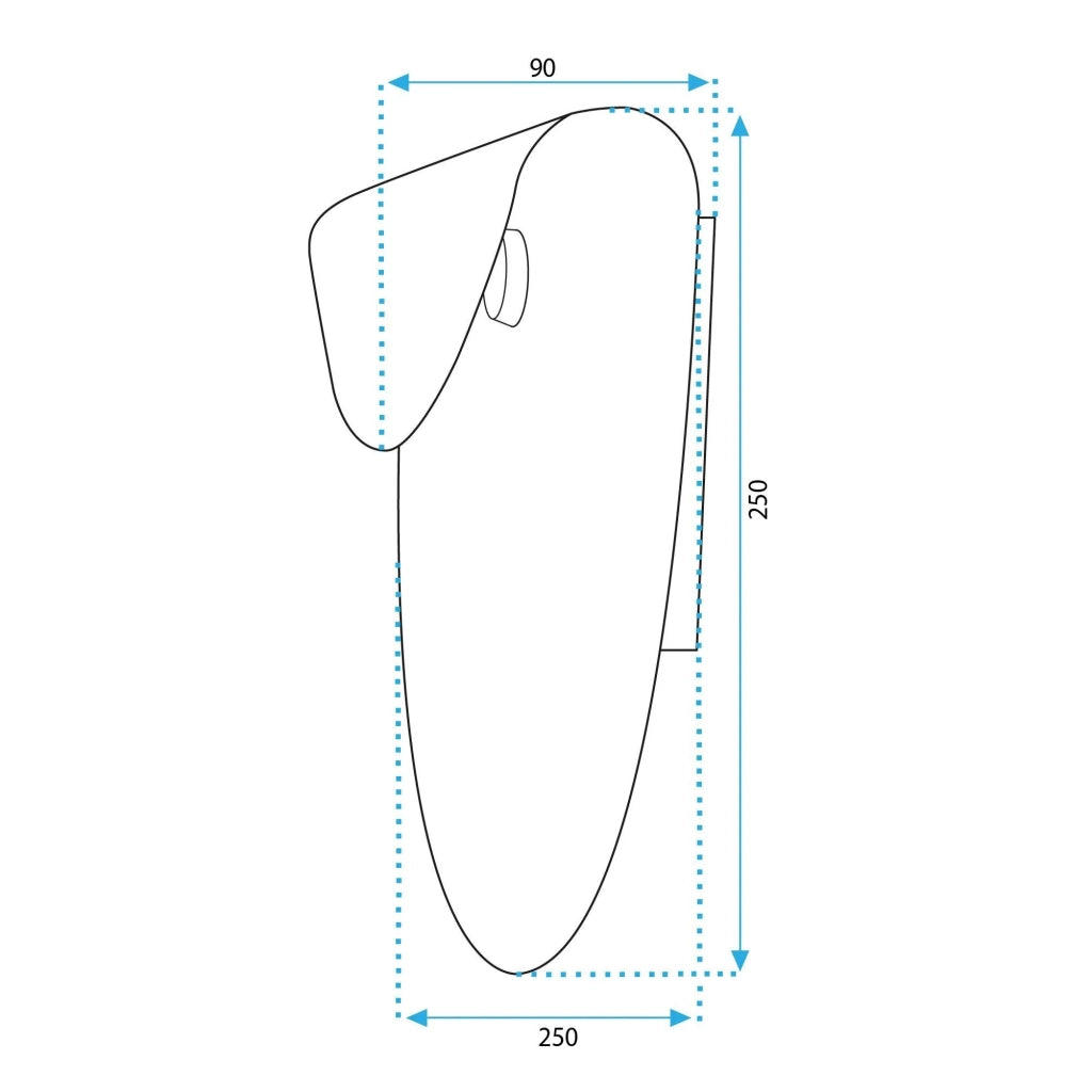 Lampada Da Parete App1430-w Gold