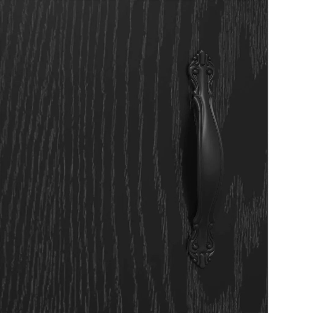 Armadi da Parete 2 pz Rovere Nero 69,5 x 34 x 90 cm CFW4980269
